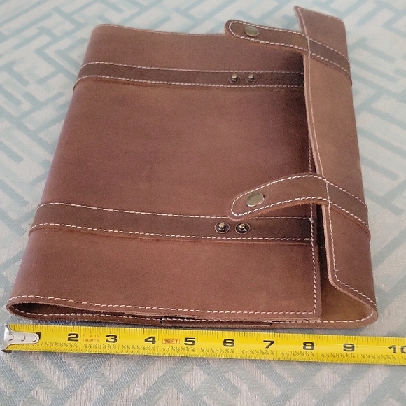 Classic Brown Leather Journal - Picture 9 of 10